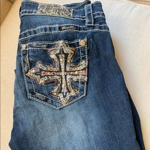 Cavender’s Miss Me jeans.